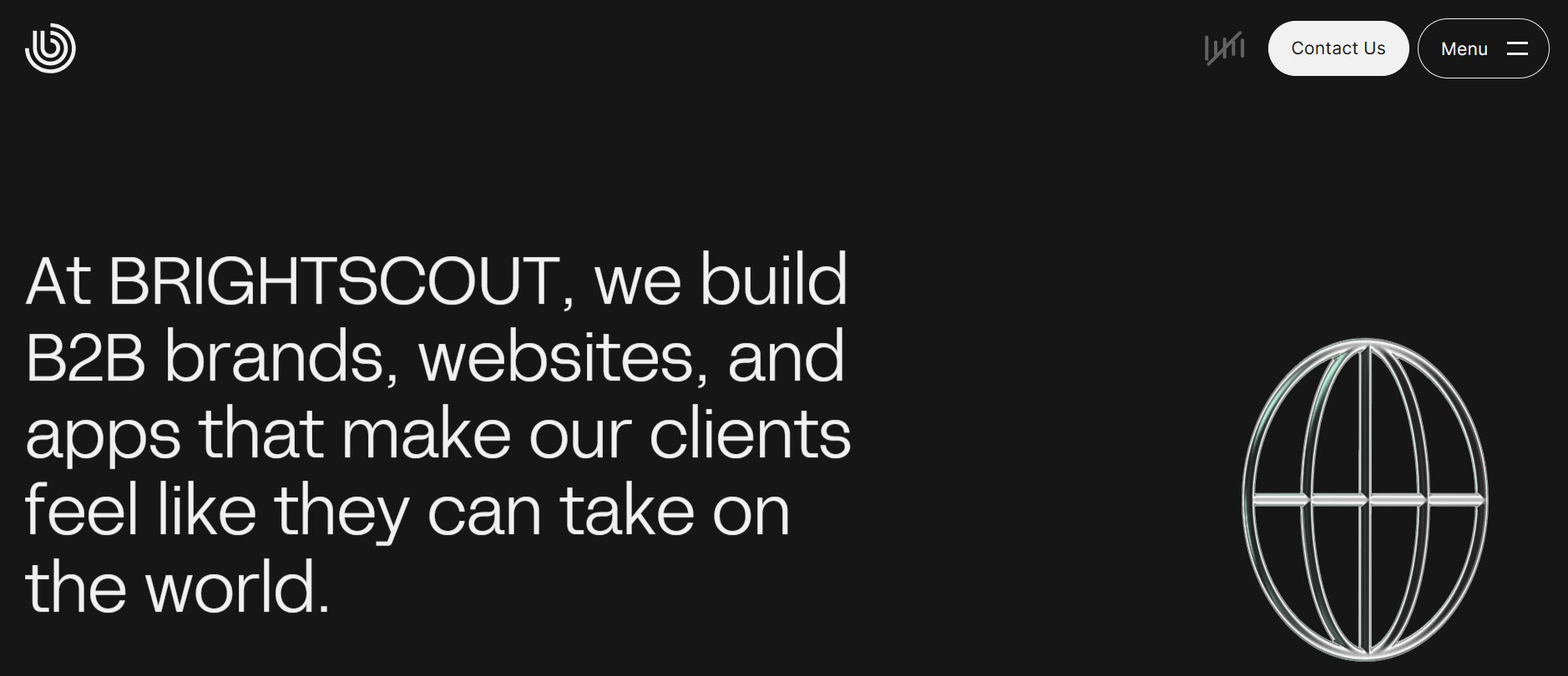 Brightscout webpage