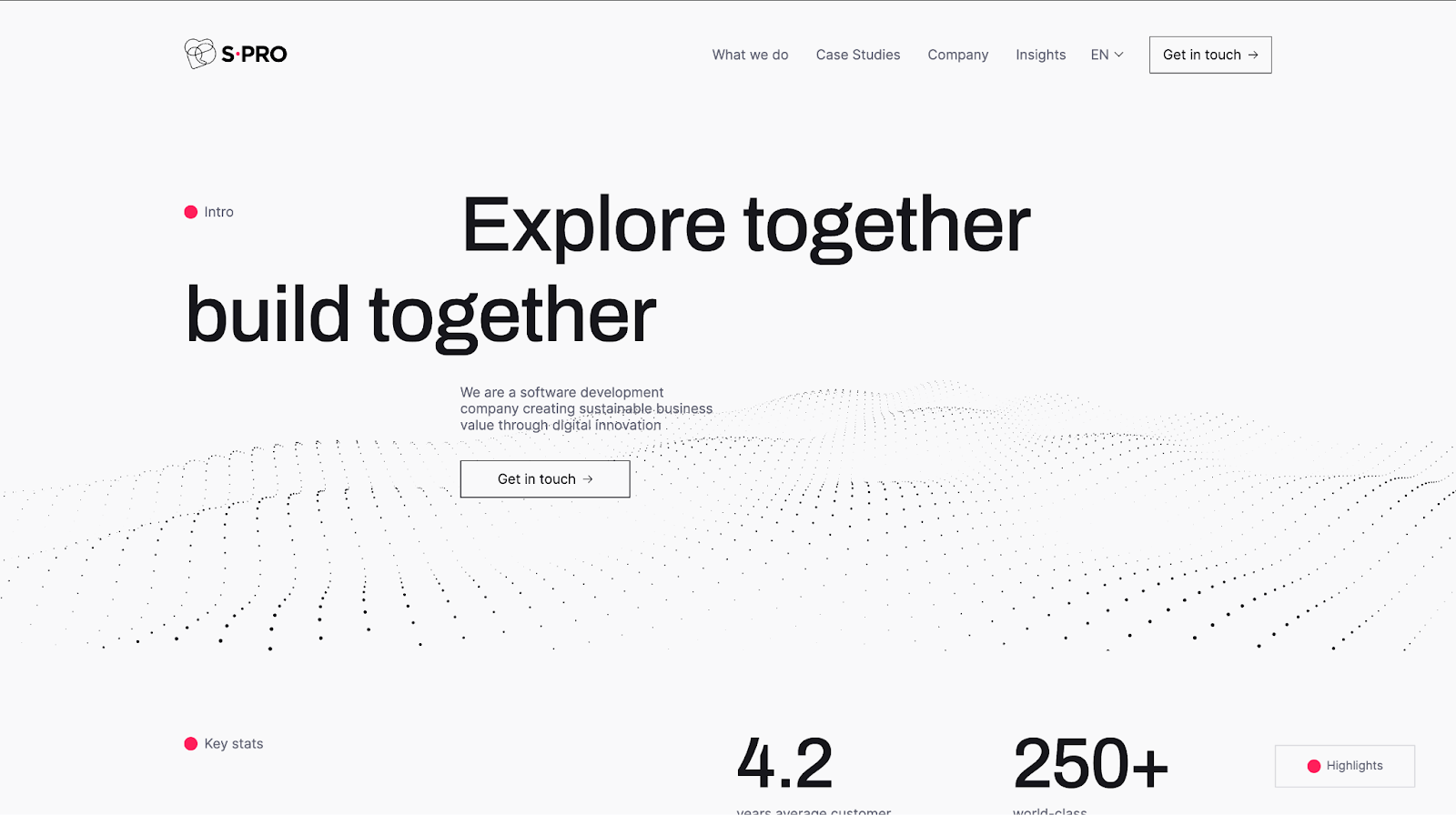 S-PRO website