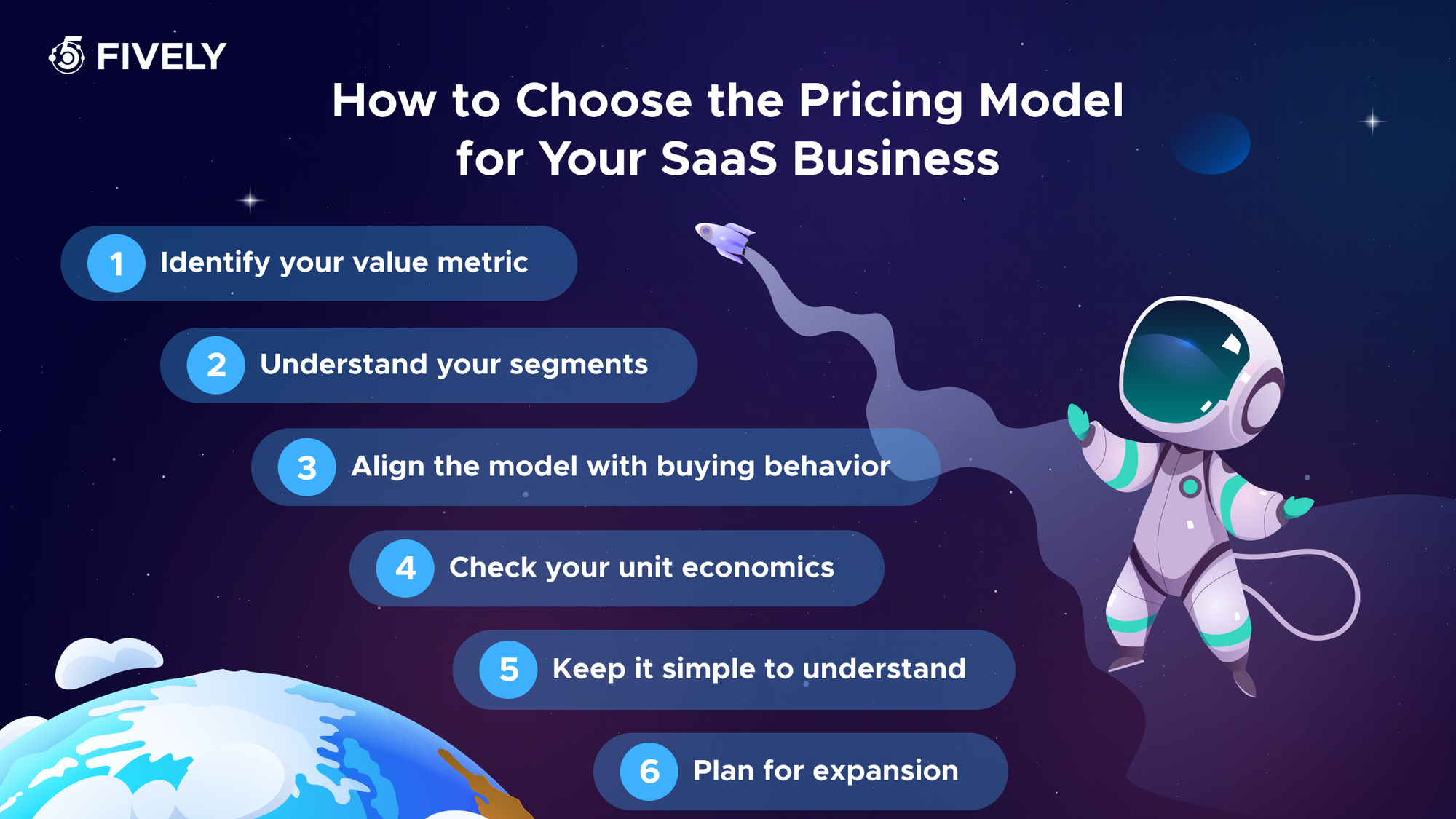 How to choose the pricing model for your SaaS business