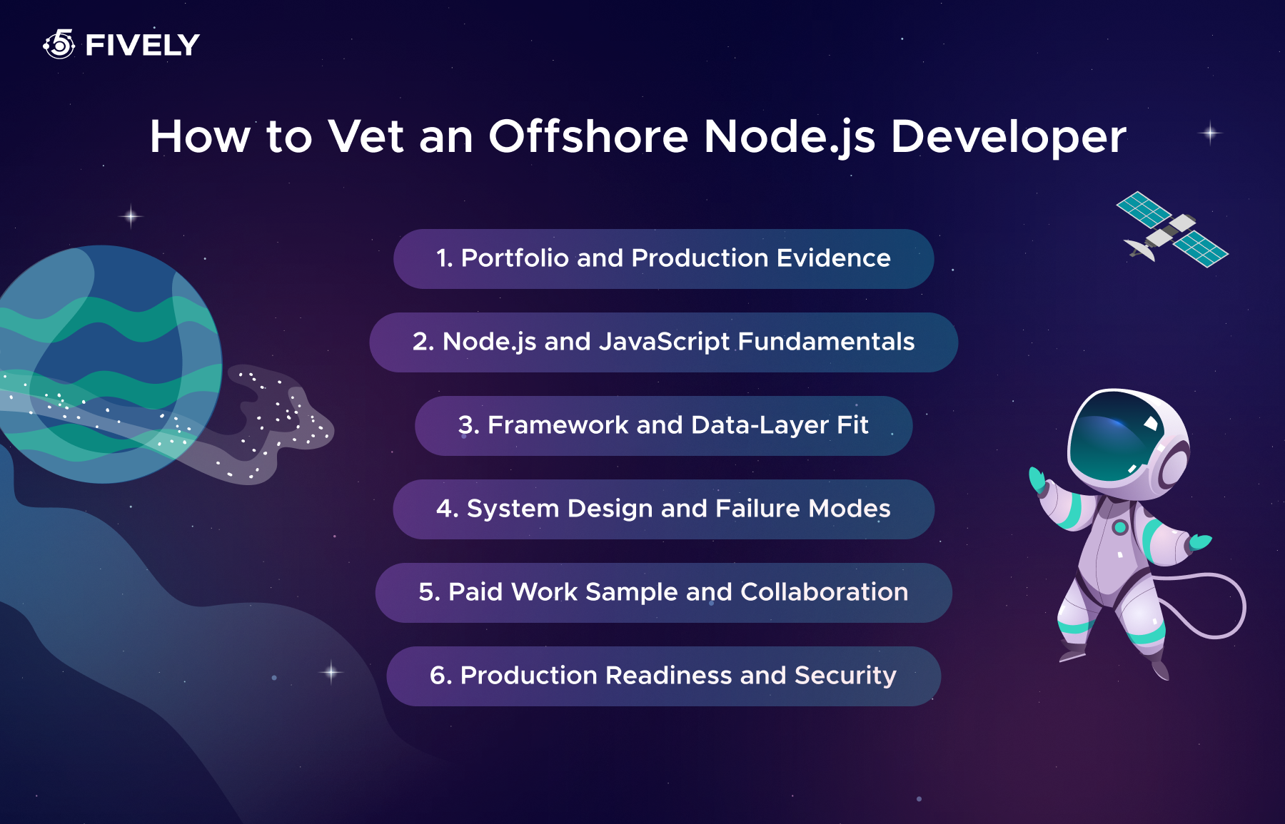 How to vet an offshore Node.js developer