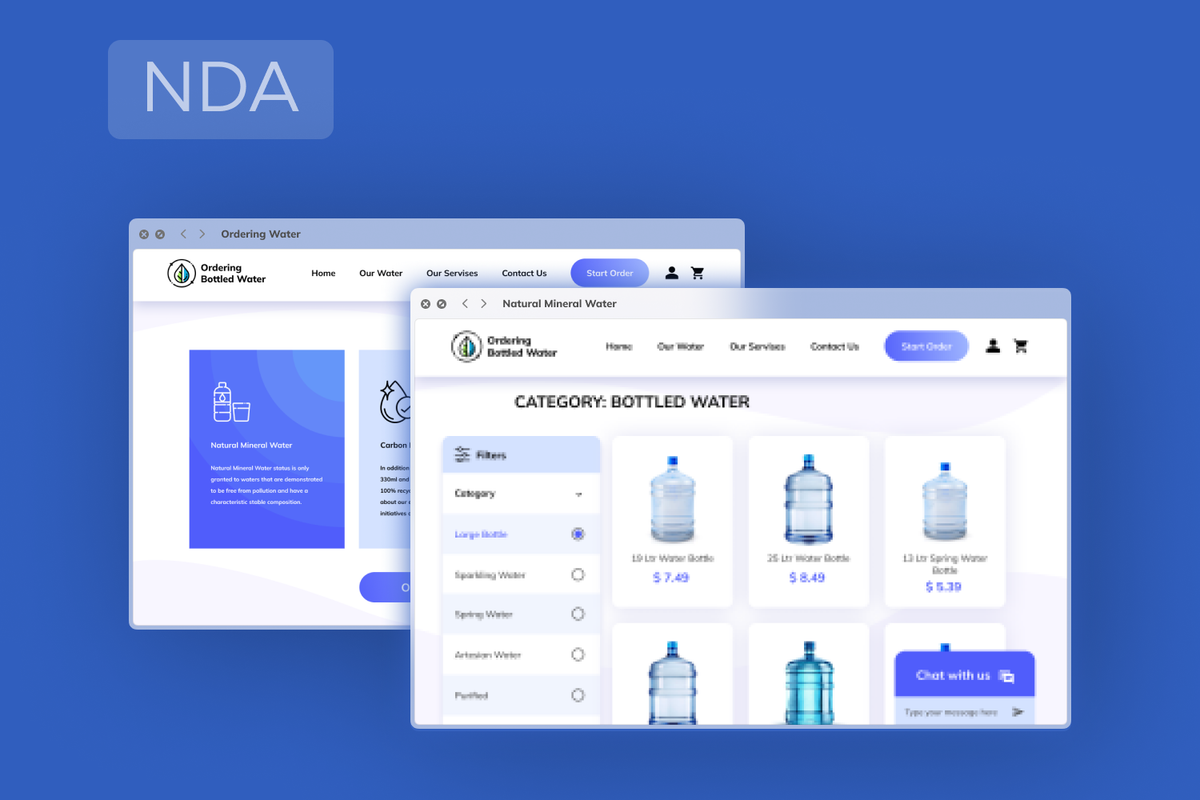 CMS Development for a Product Ordering Website