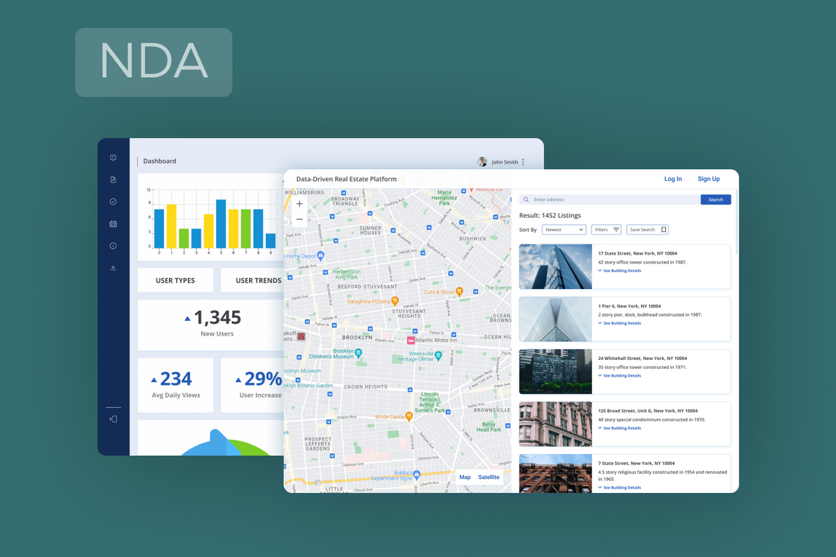Data-Driven Real Estate Visualization and Property Search Implementation