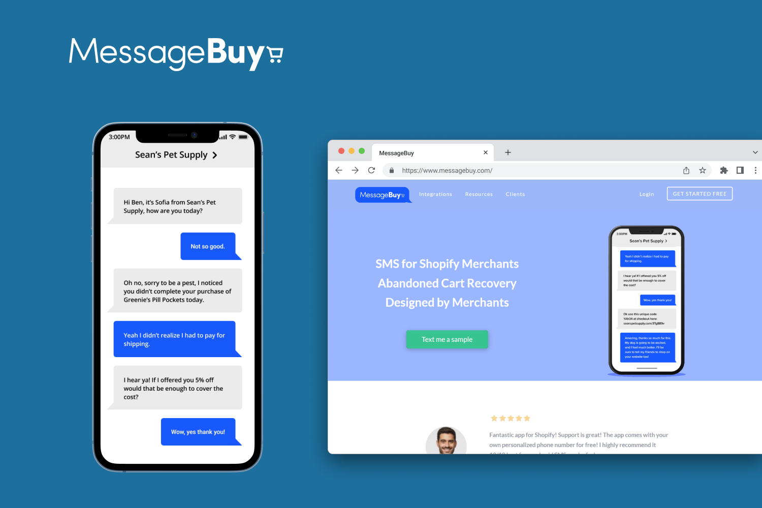 A Shopify Case Study. Abandoned Cart Recovery Solution: MessageBuy