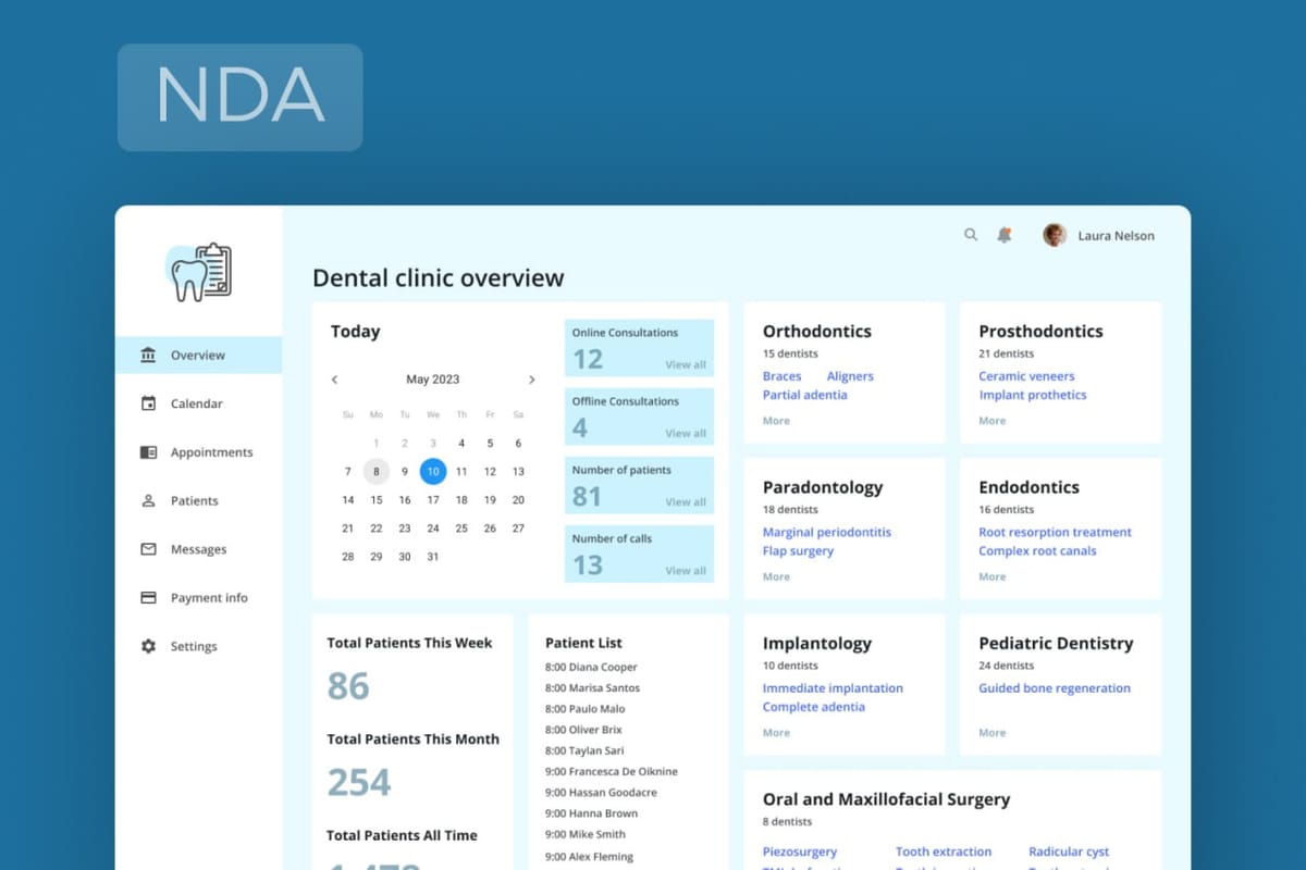 Patient Management System Development