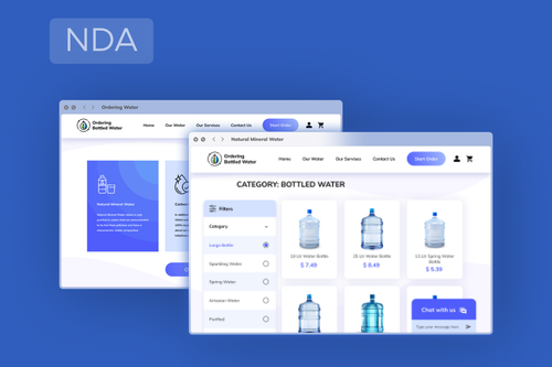 CMS Development for a Product Ordering Website
